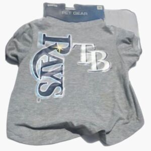Dog Tee Shirt . Size: "Extra Large" .............. Tampa Bay Rays